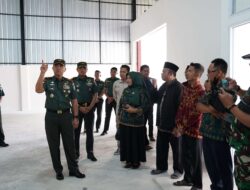 Pangdam XII/Tpr Tinjau Langsung KDKMP Punggur Besar