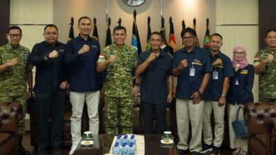 Sinergi Perkuat Ketahanan Pangan, Pangdam XII/Tpr Terima Kunjungan Dewas Perum BULOG