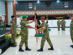 Sertijab Danyonarmed 16/TK, Pangdam XII/Tpr: Pemimpin Hebat Harus Mencintai dan Dicintai Anak Buah