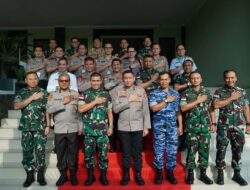 Perkuat Sinergitas, Pangdam XII/Tpr Terima Kunjungan PKDN Sespimti Polri Dikreg ke-35