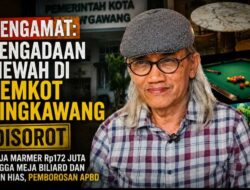 Pengamat : Pengadaan Mewah di Pemkot Singkawang Disorot, Meja Marmer Rp172 Juta Hingga Meja Biliard dan Ikan Hias, Pemborosan APBD
