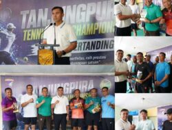 Tutup Tanjungpura Tennis Open Championship 2026, Pangdam XII/Tpr Apresiasi Semangat Juang dan Sportivitas Peserta