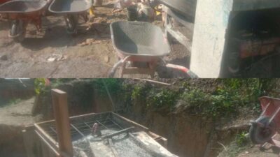 Pembangunan Jembatan Perintis Cot Bada Capai 28,5 Persen, Babinsa Terus Dampingi Pekerjaan