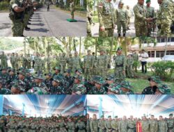 Tinjau Yonif TP 882/HB, Wakasad Tekankan Pentingnya Jiwa Korsa dan Kebersamaan
