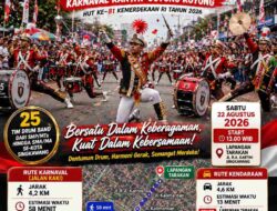 25 Tim Drum Band Siap Gegerkan Singkawang, PDBI Turun Penuh di Karnaval Rakyat Gotong Royong