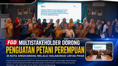 FGD Multistakeholder Dorong Penguatan Petani Perempuan di Kota Singkawang melalui Kolaborasi Lintas Pihak