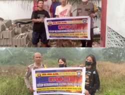 Polsek Benua Kayong Gencarkan Patroli dan Sosialisasi Pencegahan Karhutla