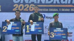 Prajurit Yonif TP 951/Pandeka Marapi Raih Juara III Lari 5K Unandrun 2026