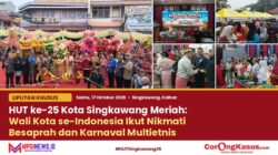 HUT ke-25 Kota Singkawang Meriah: Wali Kota se-Indonesia Ikut Nikmati Besaprah dan Karnaval Multietnis