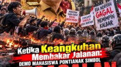 Mahasiswa Turun ke Jalan, Rapor Pemerintahan Ria Norsan di Kalbar Kian Disorot!