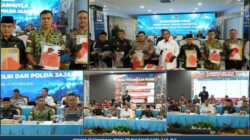 Pangdam XII/Tpr Hadiri Press Release Penegakan Hukum Karhutla Oleh Bareskrim Polri