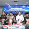 Konferensi Pers Penegakkan Hukum Karhutla, Polda Kalbar tangani 68 Kasus Perorangan dan 33 Kasus Korporasi